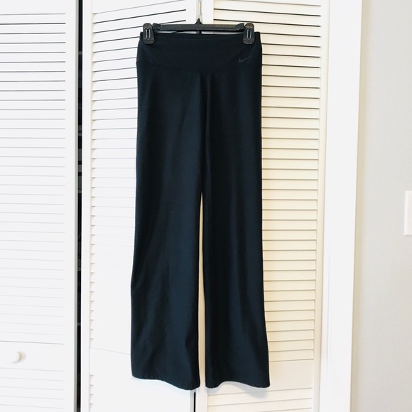 Nike Pants - Nike Dri-Fit Wide Leg Pants, Blk, XS